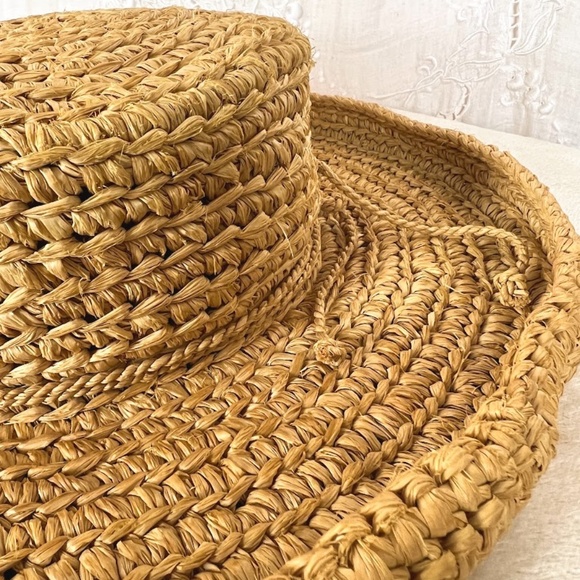 Helen Kaminski Raffia Women's Hat Australia Vintage 🎉4X Host Pick🎉 - Picture 8 of 11